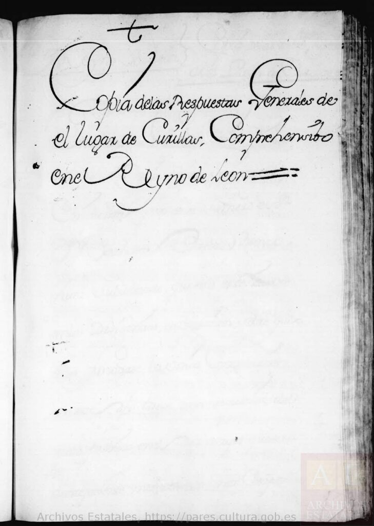 Curillas: Catastro de Ensenada, libro 348, imagen 129 del manuscrito