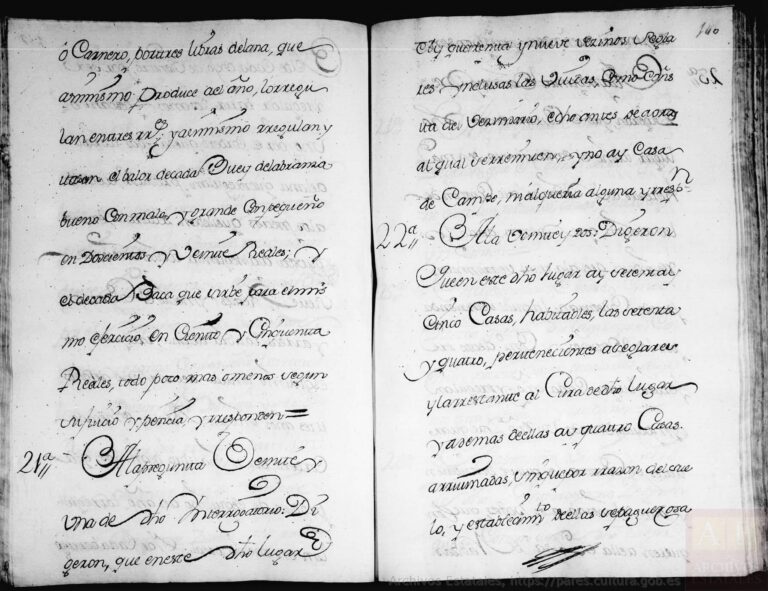 Curillas: Catastro de Ensenada, libro 348, imagen 146 del manuscrito
