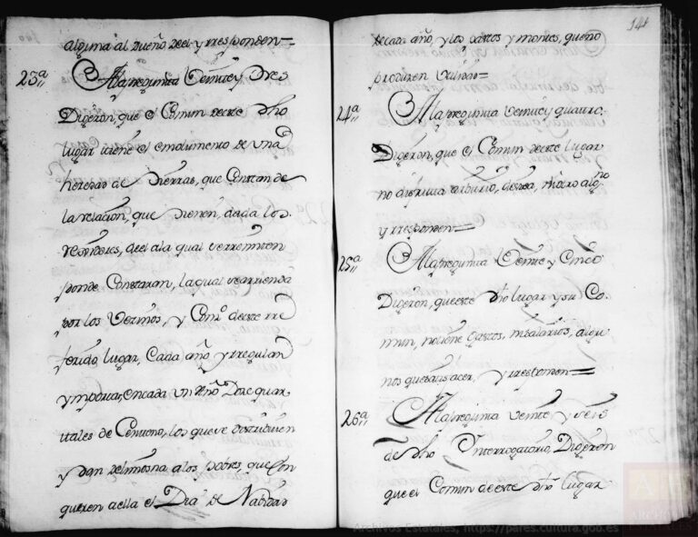 Curillas: Catastro de Ensenada, libro 348, imagen 147 del manuscrito