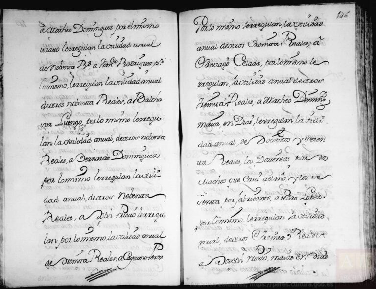 Curillas: Catastro de Ensenada, libro 348, imagen 152 del manuscrito